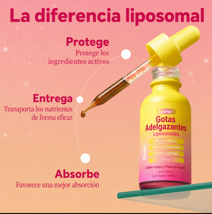 LEEFAR™: Gotas Para Aliviar El Hinchazon