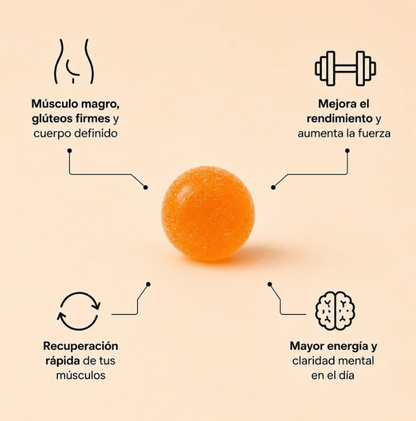 Vital Source™: Gomitas de Creatina