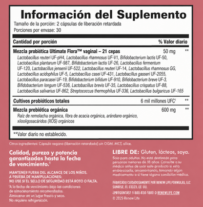 RENEW™: Probiotico Vaginal
