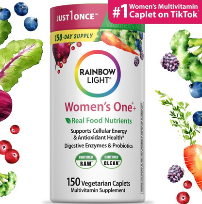 RAIMBOW LIGHT™: Para mujeres 150 Capsulas + 20 Vitaminas